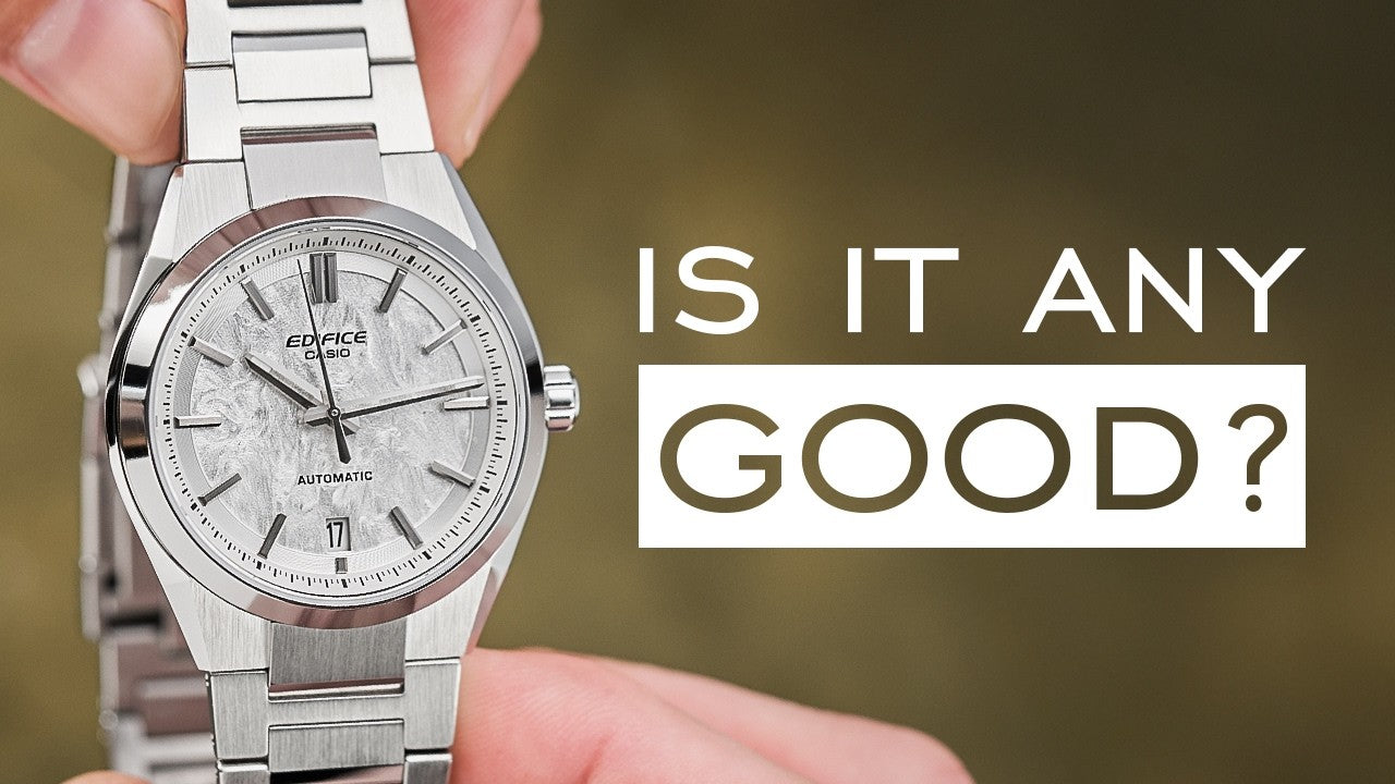 Casio’s First Mechanical Watch Ever - The Edifice EFK