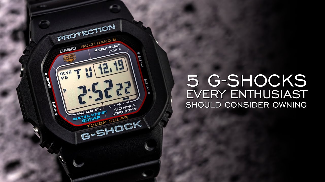 5 G-Shocks Every Enthusiast Should Consider