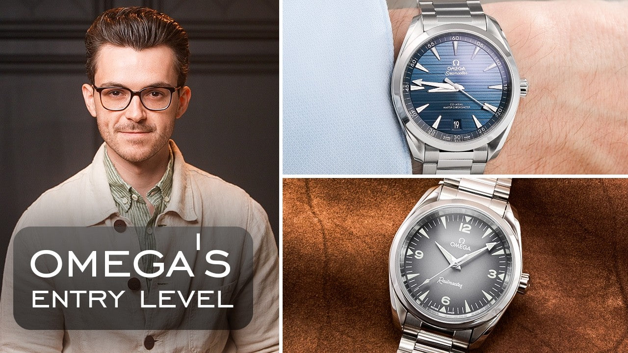 Here are the Modern Entry Level Watches from Omega