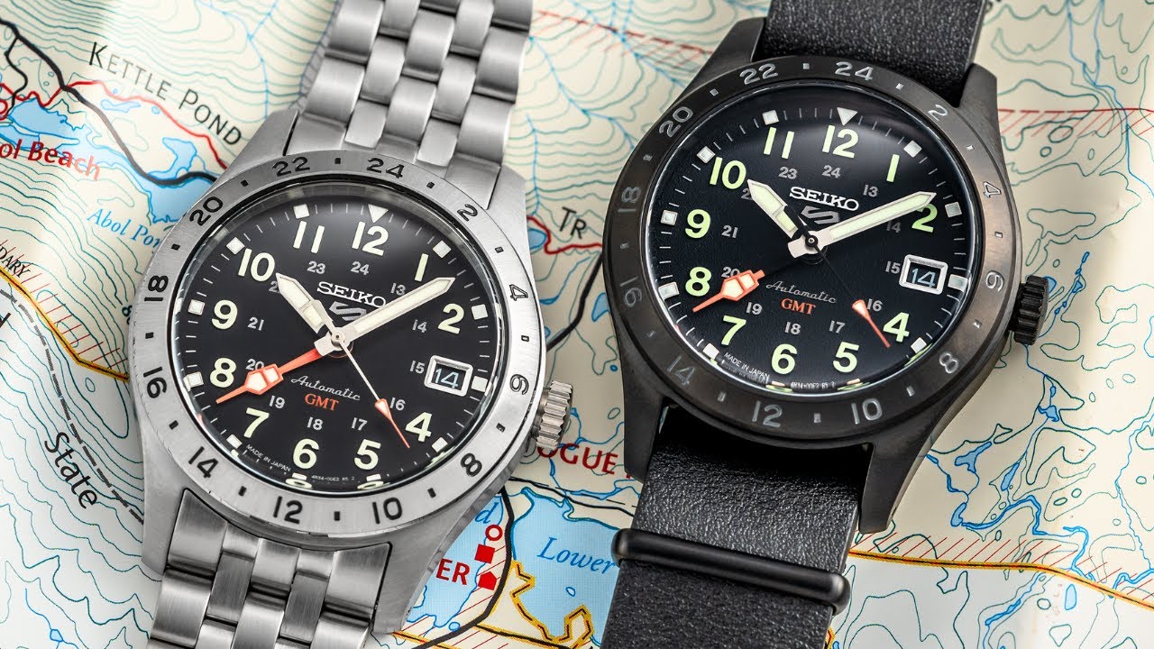 The New Most Attainable GMT From Seiko - Seiko 5 Field GMT SSK023 & SSK025