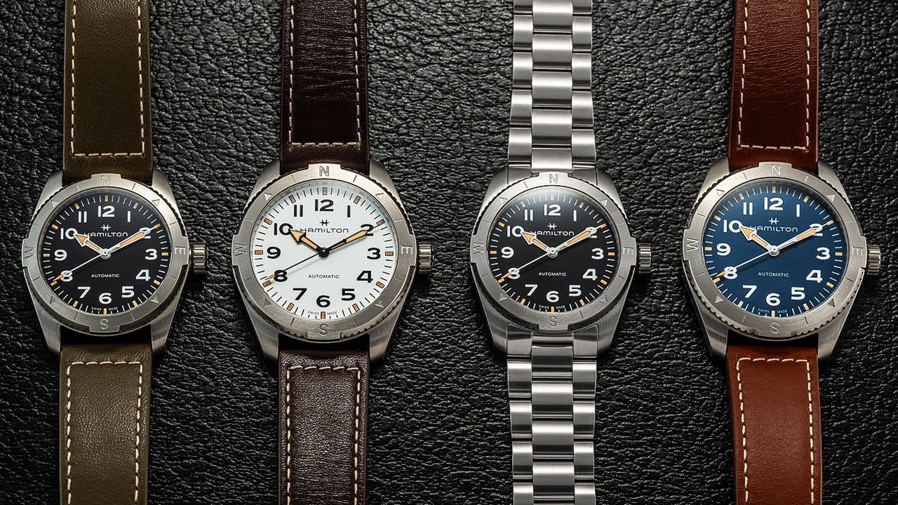 Unveiling The New Hamilton Khaki Field Expedition in the Middle of the Forest