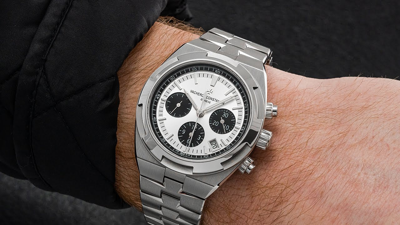 A Panda Dial Chronograph Worthy Of Grail Status - Vacheron Constantin Overseas Panda Chronograph