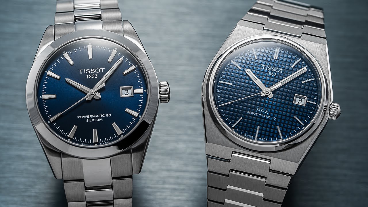 Two of the BEST Swiss Automatic Watches Under $1,000: Tissot Gentleman vs. Tissot PRX