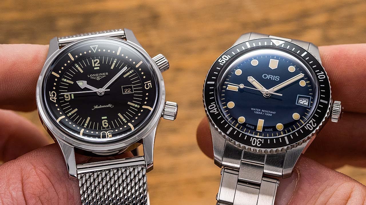 Two of the BEST Dive Watches Under 40mm: Longines Legend Diver vs. Oris Divers Sixty-Five