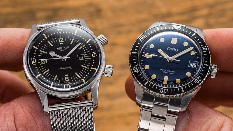 Two of the BEST Dive Watches Under 40mm: Longines Legend Diver vs. Oris Divers Sixty-Five