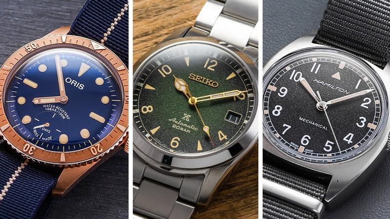 10 of the BEST Military Inspired Watches - Hamilton, Bulova, Seiko, Oris & MORE