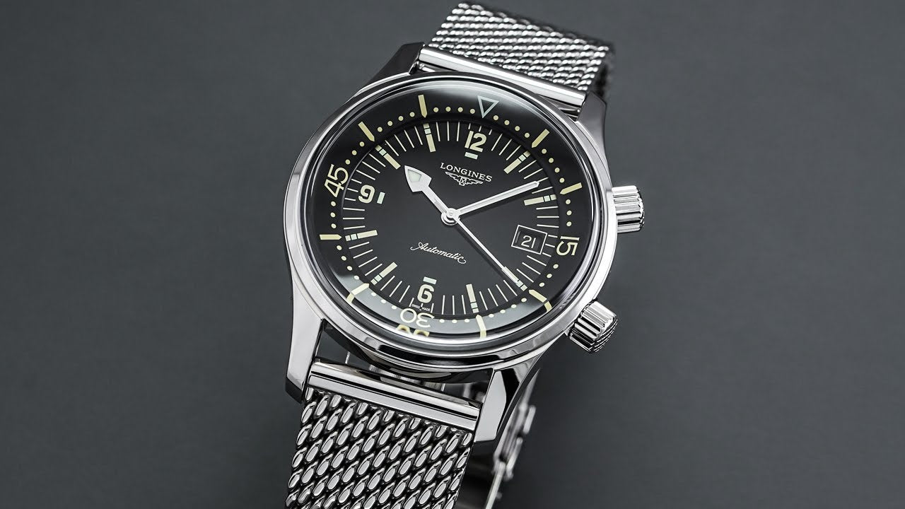 One of the Most Attractive Heritage Dive Watches - Longines Legend Diver Review