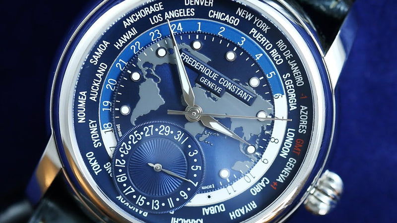 A COOL In-House Worldtime Worth Considering: Frederique Constant Classic Worldtimer Review