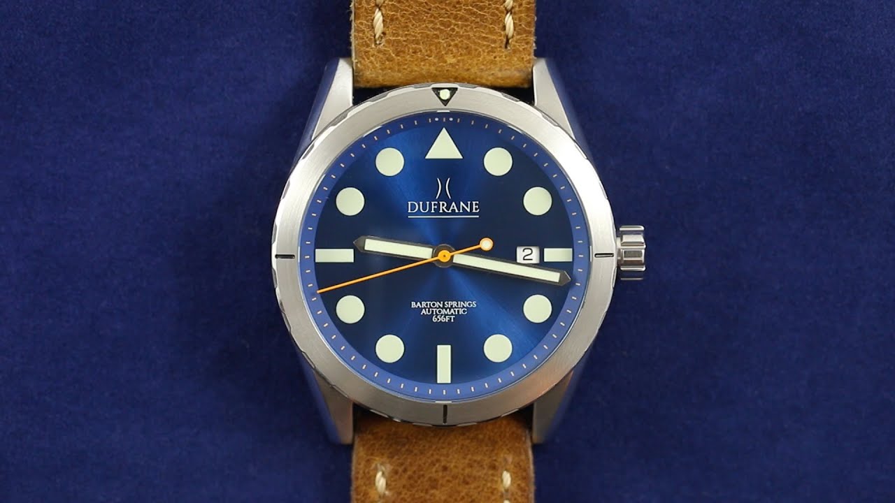 Dufrane Barton Springs 656 Review | Crazy Lume Diver