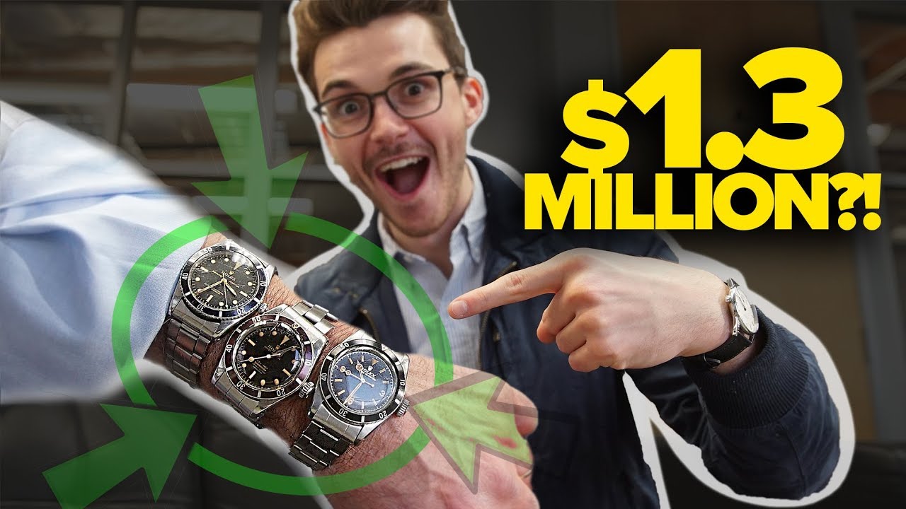 $1.3 MILLION of Rare Rolex Watches (6200, 6204, 6538)