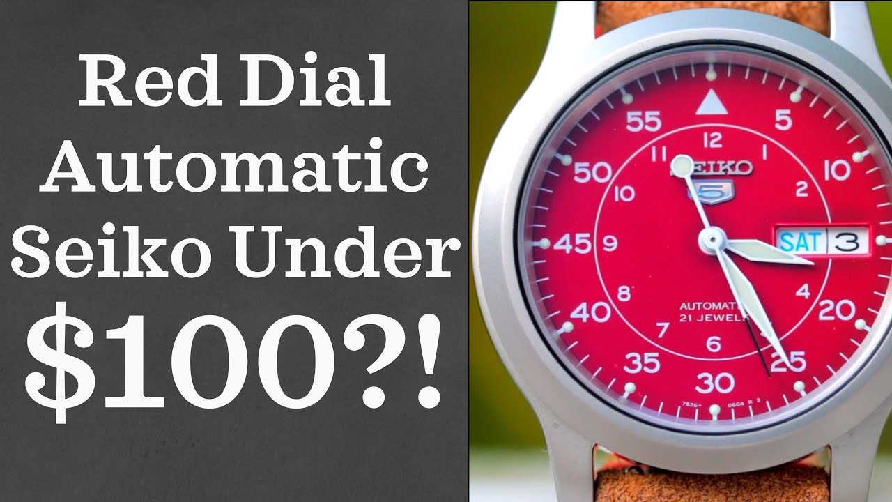 The Seiko You Have Never Heard Of (Red Dial)