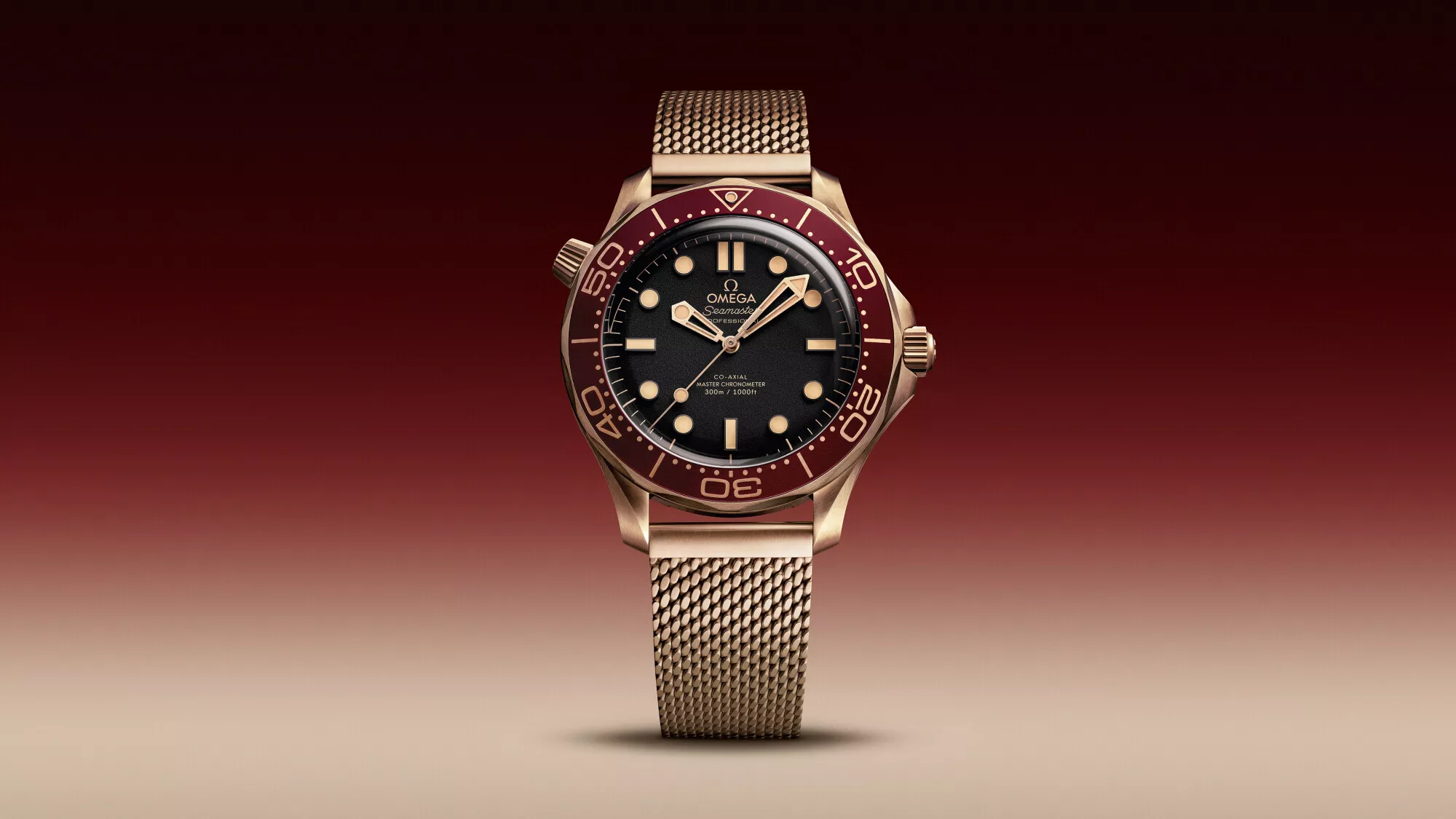 The Newest Daniel Craig Omega Seamaster Diver 300m Arrives In Bronze Gold