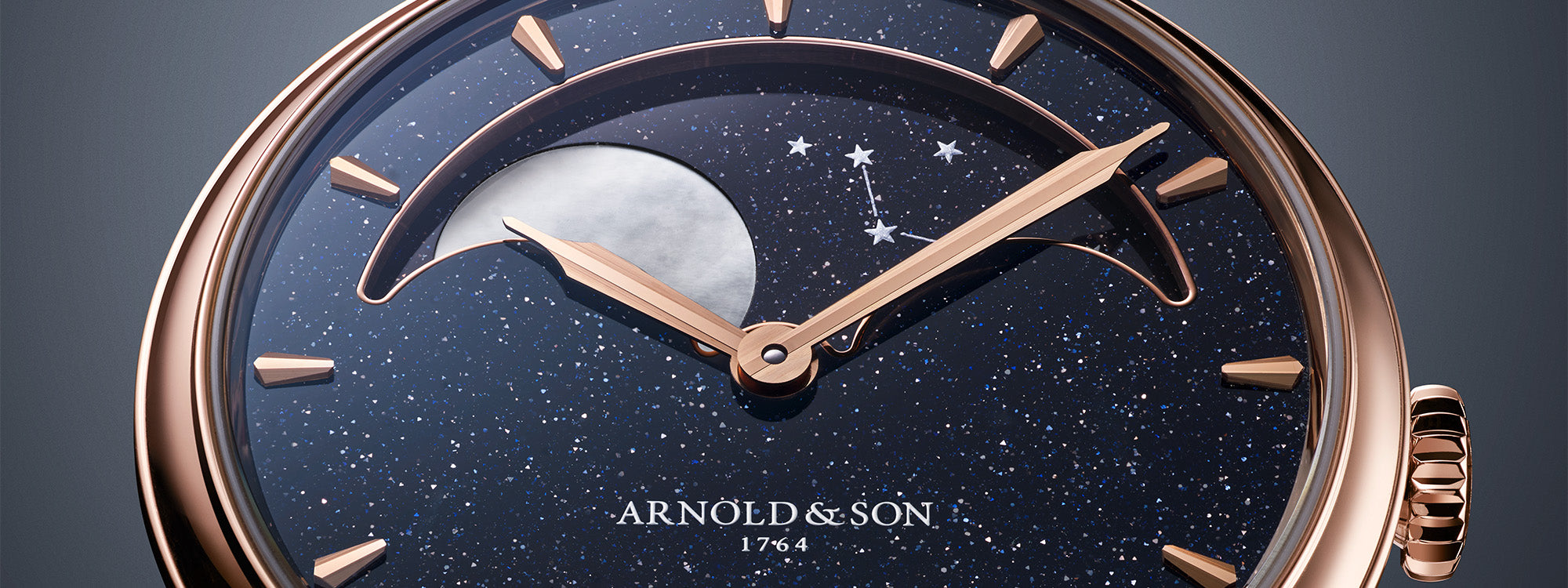 Arnold & Son Unveils Red-Gold Perpetual Moon 38 Models at Geneva Watch Days