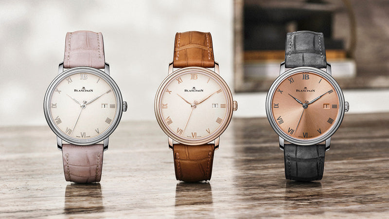 Blancpain Villeret Collection Welcomes New 38mm Ultraplates and Gem-Set Moon-Phases