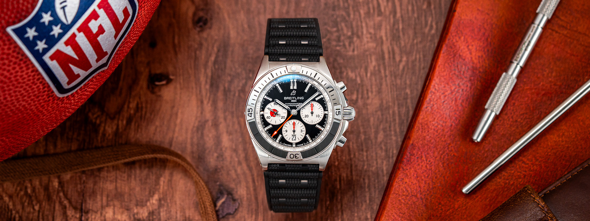 Breitling Chronomat NFL Collection Kicks off Football Season with 32 Team Watches