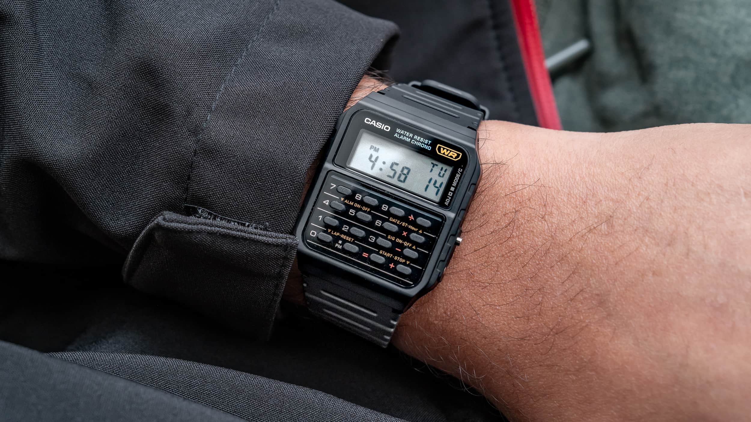 casio calculator watch