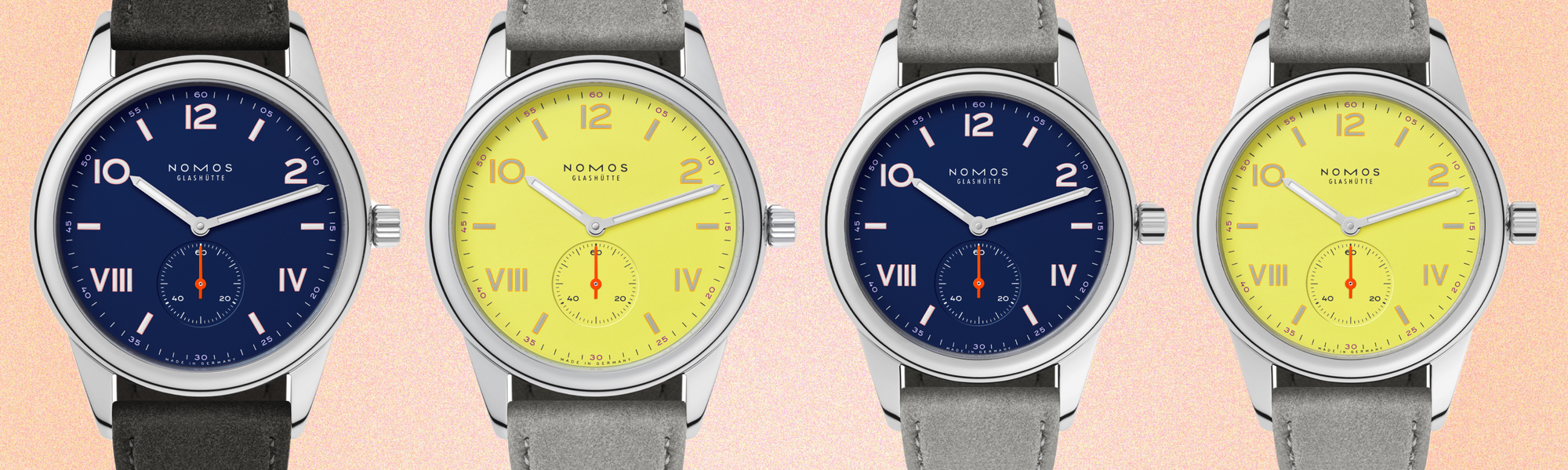 Nomos Expands Club Campus Series With Bright New Dials Inspired by Starry Nights