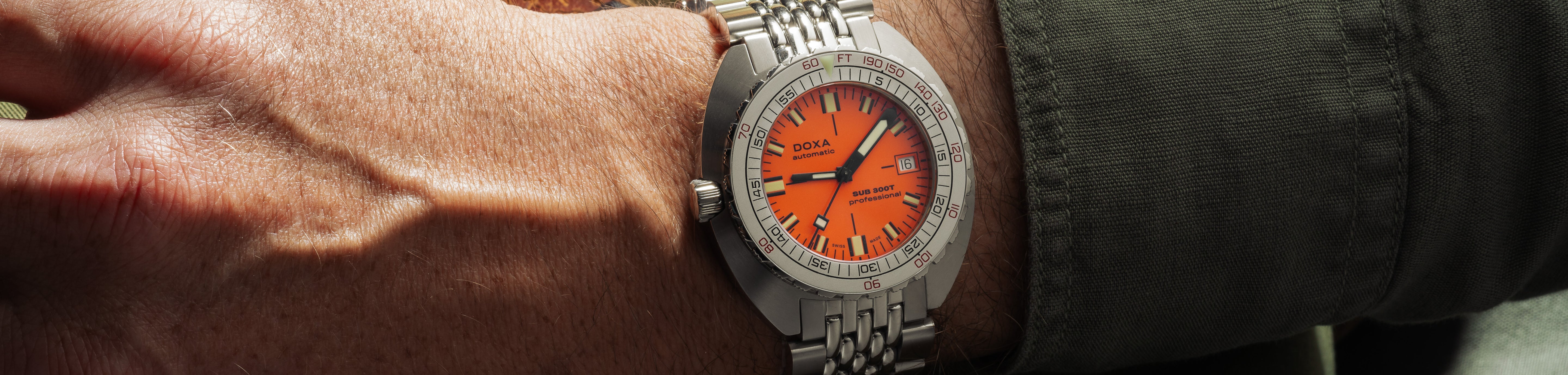 Doxa Creates The First Sub 300T For Left-Handers