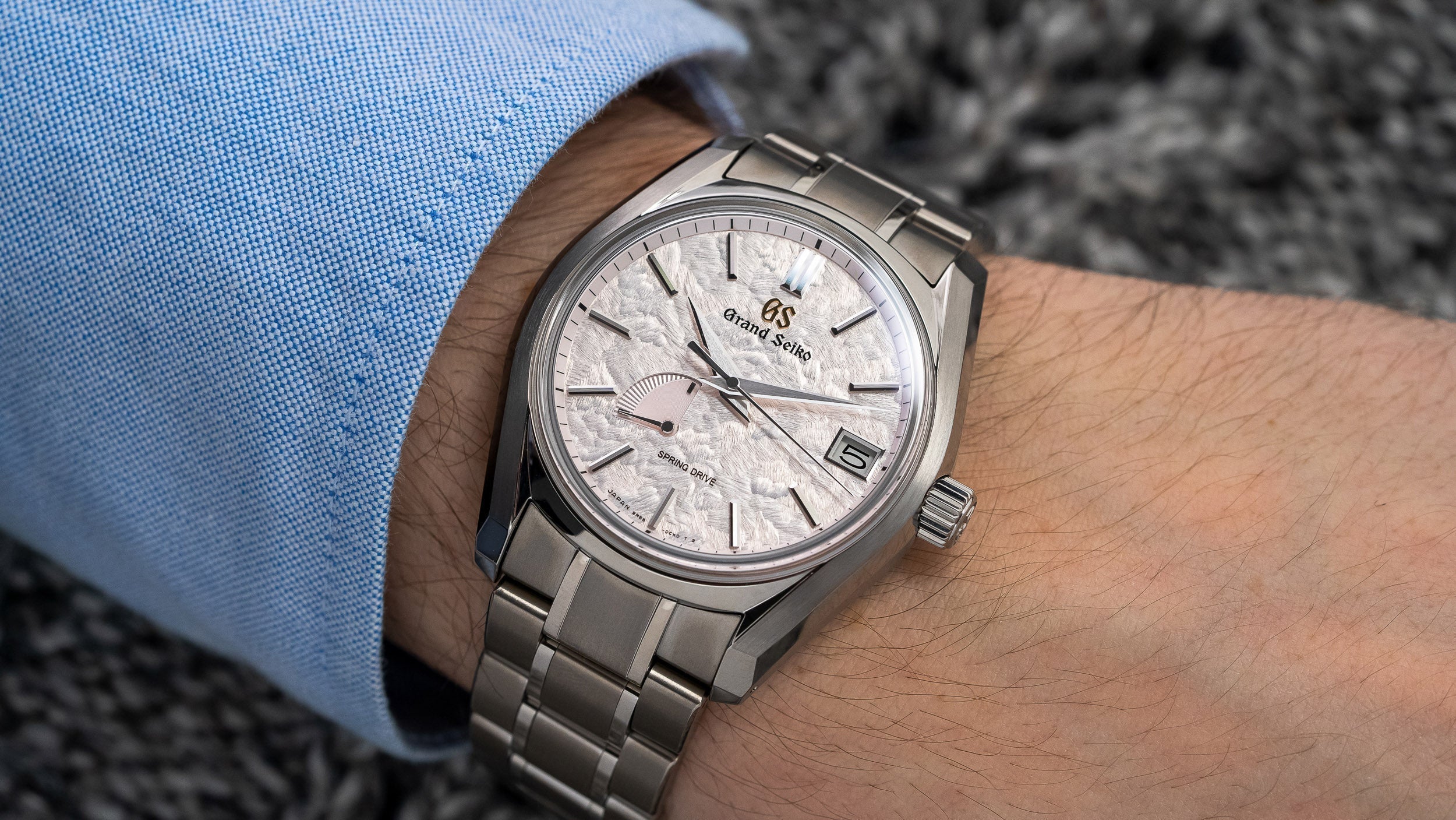 Grand Seiko Shunbun SBGA413 wrist