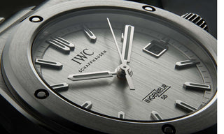 IWC Ingenieur Automatic 50th Anniversary Editions Resurrect A Rare 1970s Silver Dial