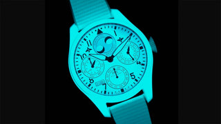 full lume dial watch IWC