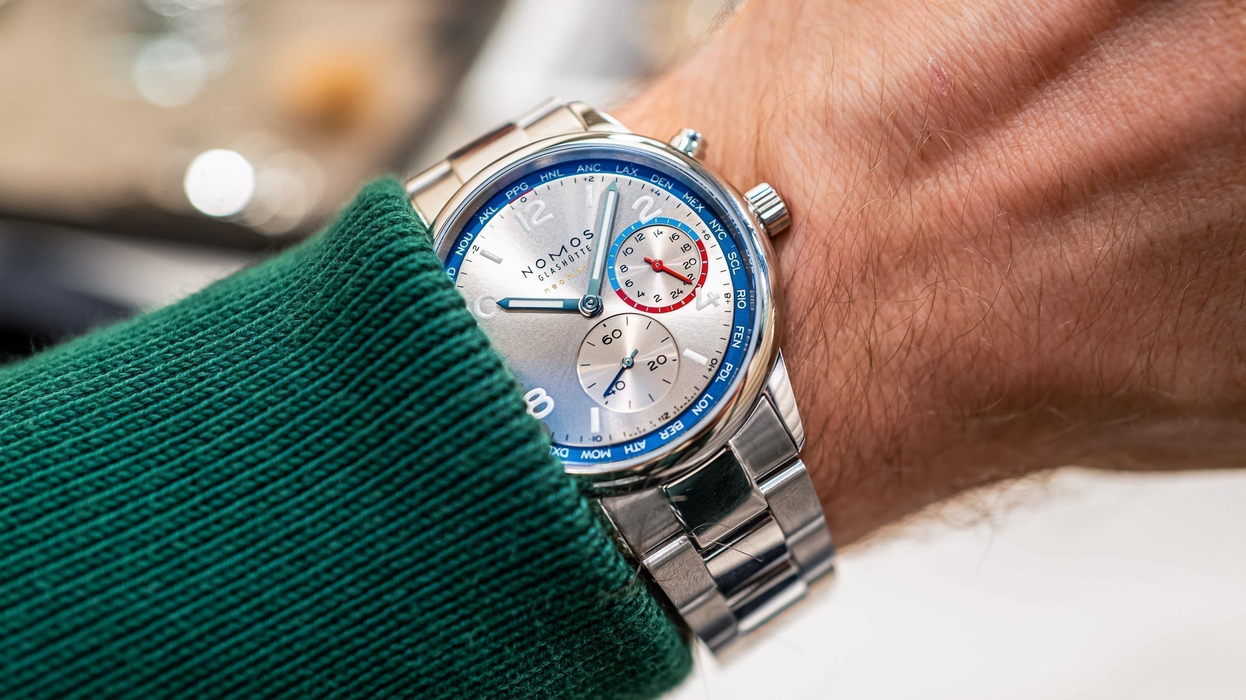Nomos World time