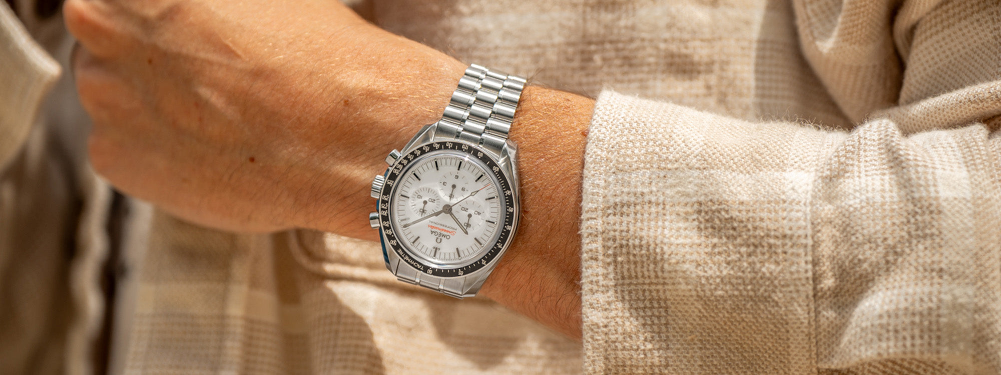 The Omega Speedmaster White Dial 