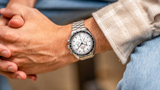 omega speedmaster white