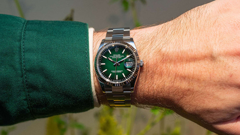 Rolex Datejust Green Lacquer Ombré Review: A Vibrant Take on the Icon