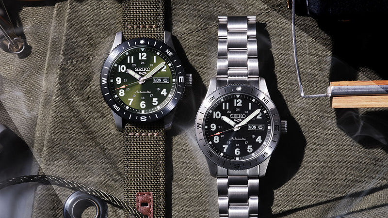 Seiko 5 Sports Field Series "Compass Bezel" Collection Overview