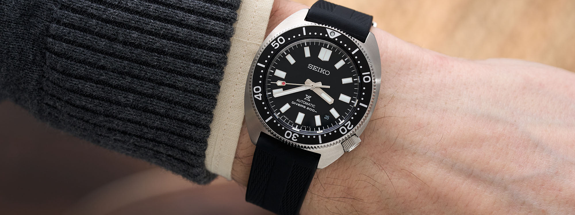 Seiko Slim Turtle Prospex SPB317 - wrist