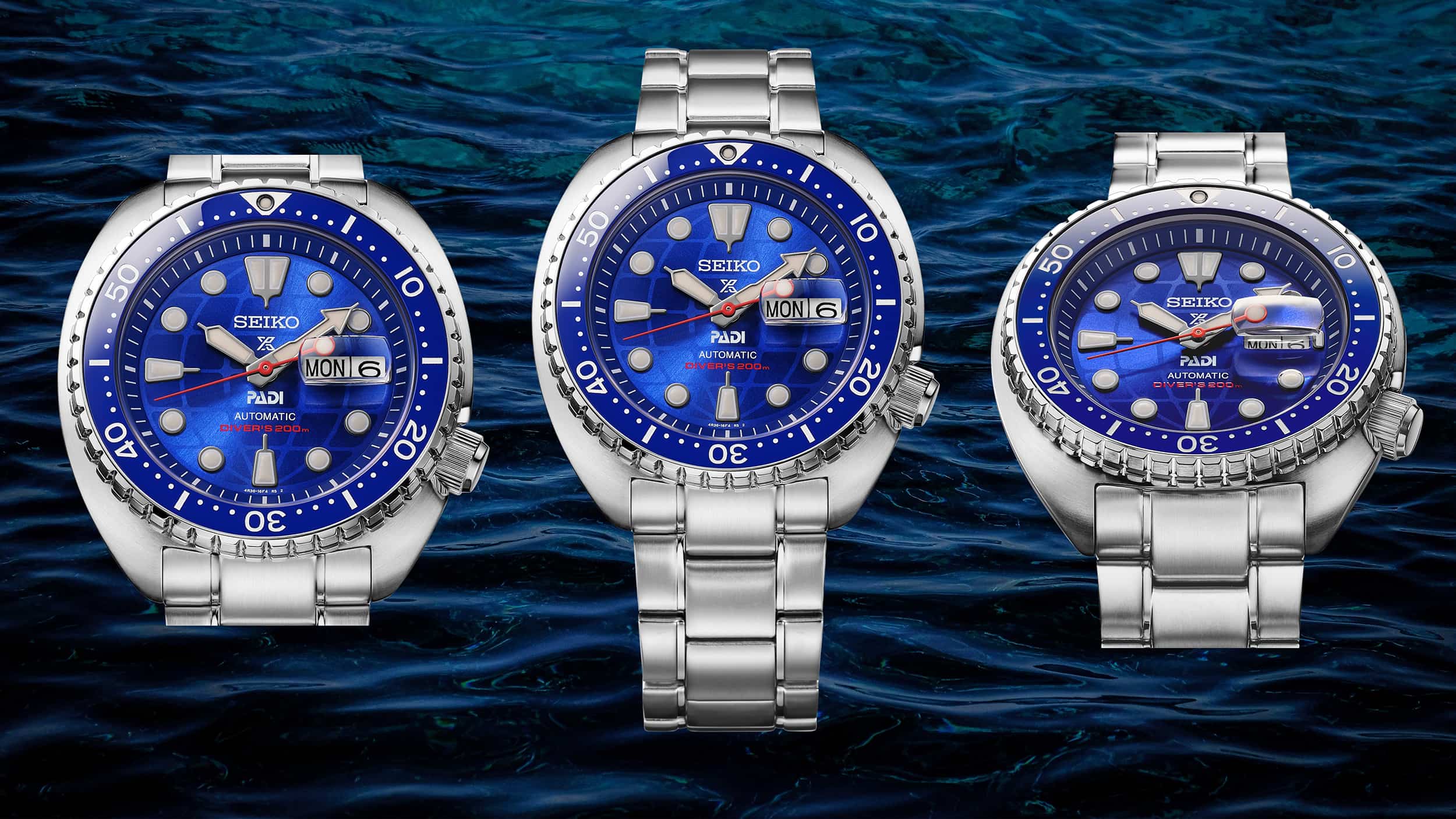 Seiko PADI: Seiko Prospex Diver’s Watch PADI 60th Anniversary Limited Edition: HBB002