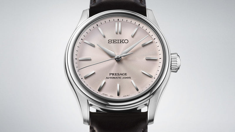 New Seiko Presage Classic Watches In 38mm With Silk-Inspired Dials