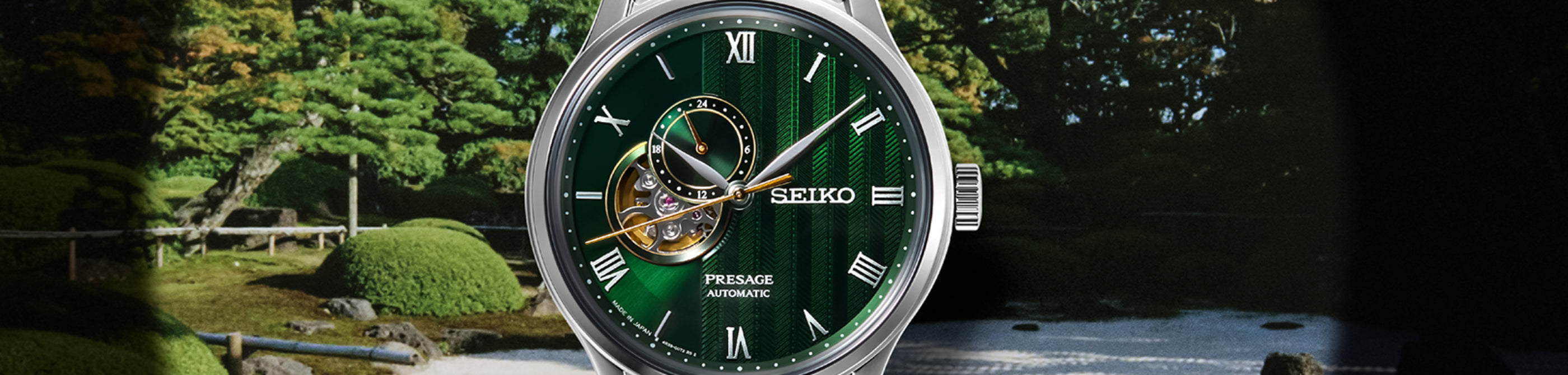 Seiko Finds Zen In New Presage "Japanese Garden" Watches