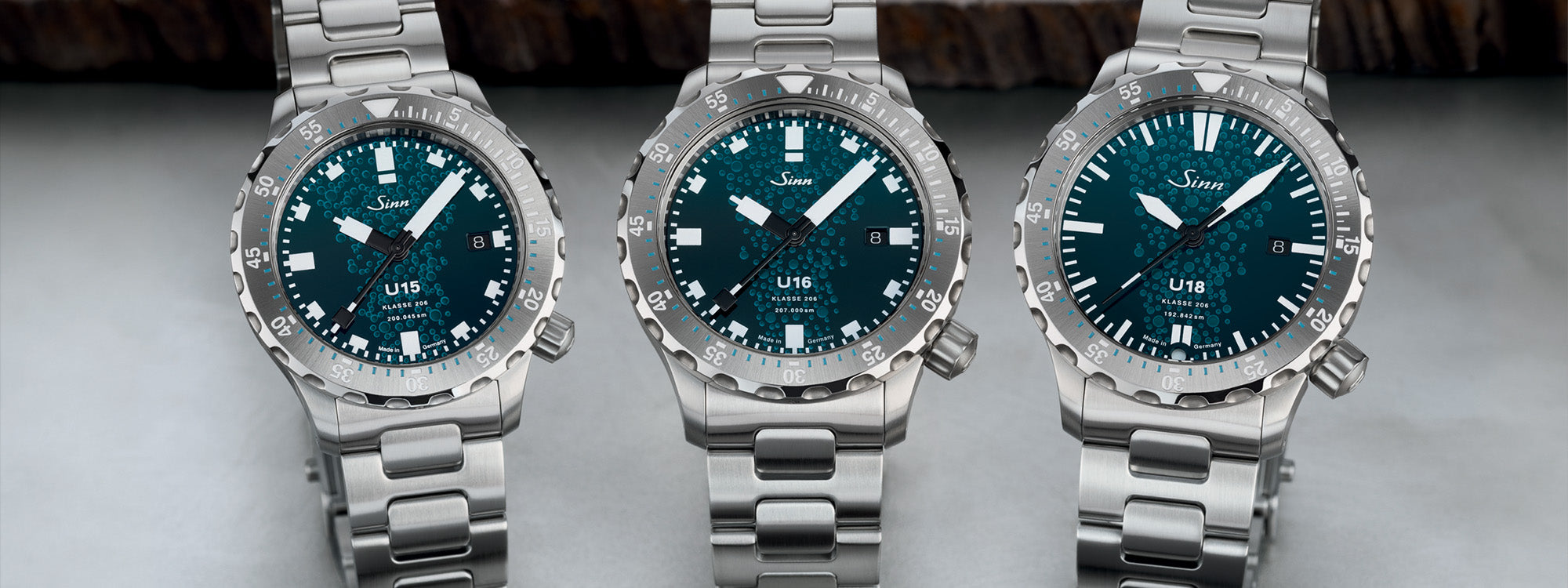 Sinn Plunges Into Spring with Three Dive Watches Made from German Submarines