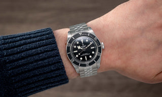 tudor black bay monochrome