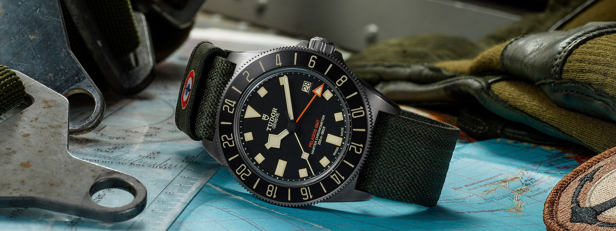 Tudor Releases Military-Chic Pelagos FXD GMT "Zulu Time"