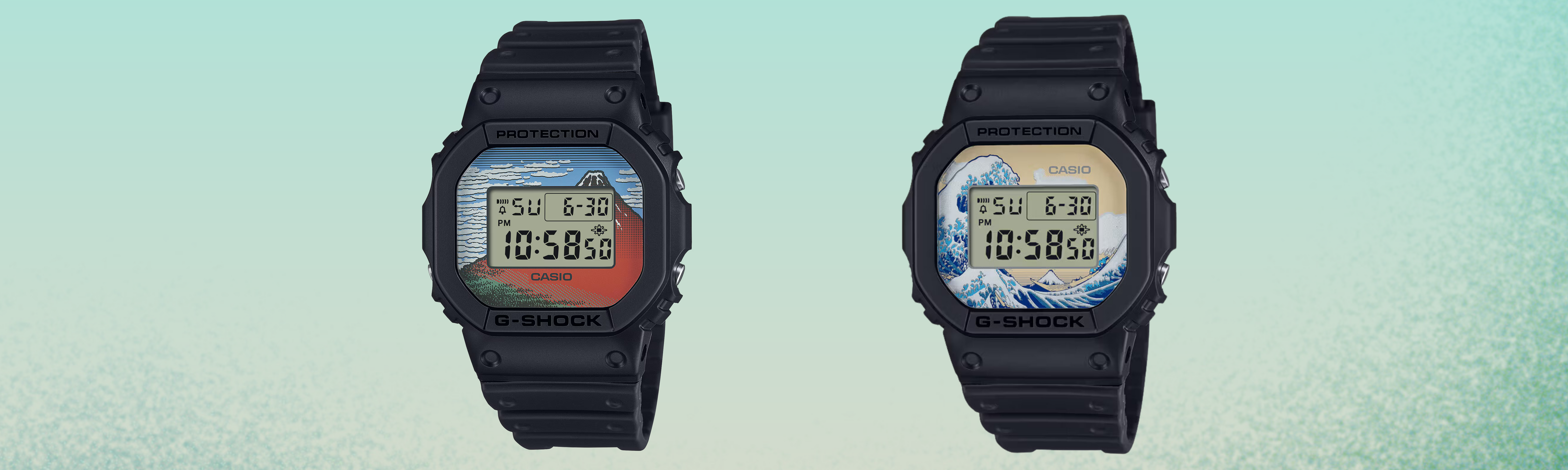 G-Shock’s DW-5600 Takes On The Flair Of Hokusai’s Most Well-Known Works In New Collaboration