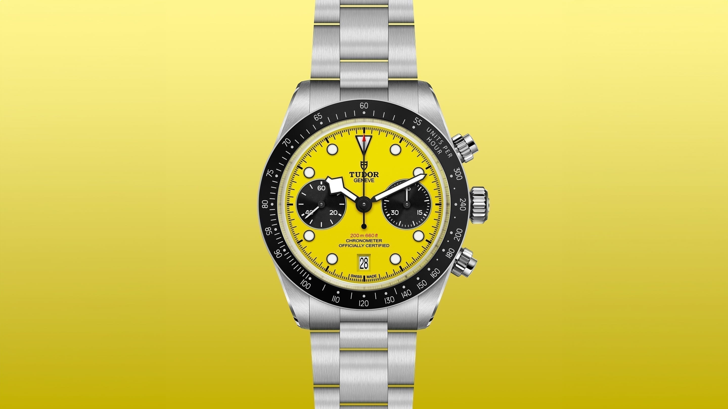 Tudor Launches New Black Bay Chrono 39: Smaller, Thinner, and Yellow