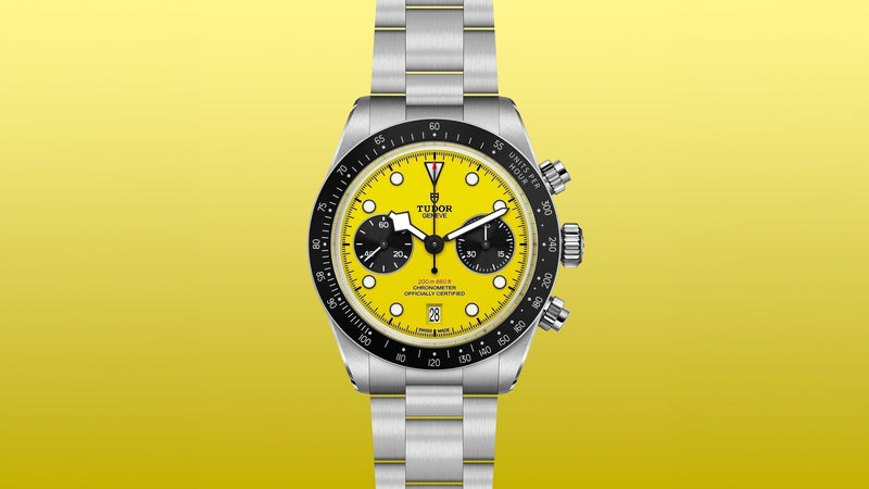 Tudor Launches New Black Bay Chrono 39: Smaller, Thinner, and Yellow