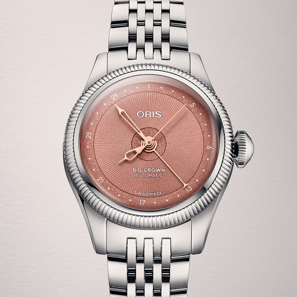 Big Crown Pointer Date 29mm - Pink on Bracelet