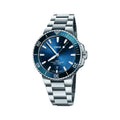 Aquis Date 2024 41.5mm - Blue on Bracelet