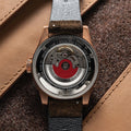 Big Crown Bronze Pointer Date 40mm - Brown on Leather Strap