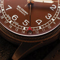 Big Crown Bronze Pointer Date 40mm - Brown on Leather Strap