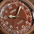 Big Crown Bronze Pointer Date 40mm - Brown on Leather Strap