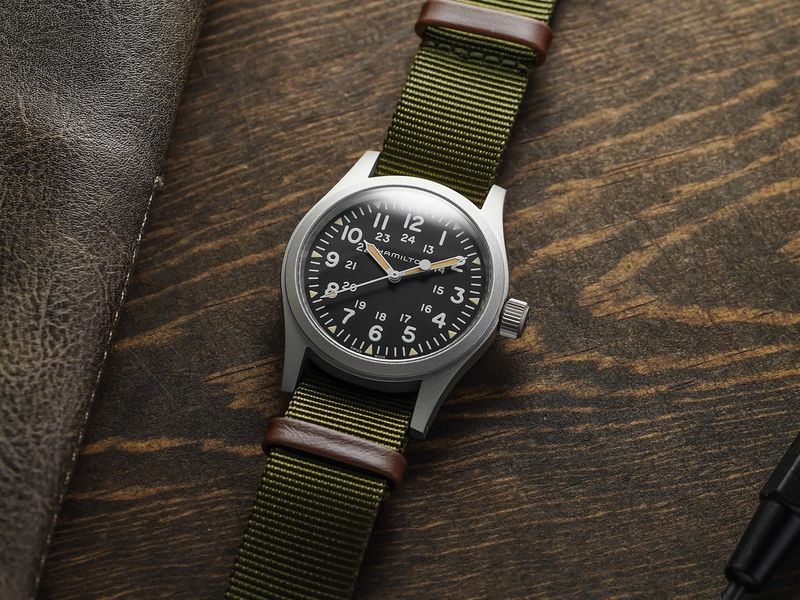 Khaki Field Mechanical Black Dial