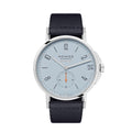 Ahoi Neomatik Date 38mm - Sky Blue on Textile Strap