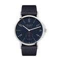 Ahoi Neomatik Date 38mm - Atlantic Blue on Textile Strap