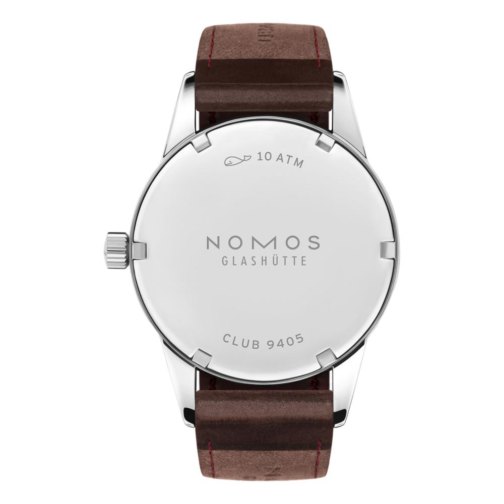 Club White Dial 36mm Stainless Steel Back
