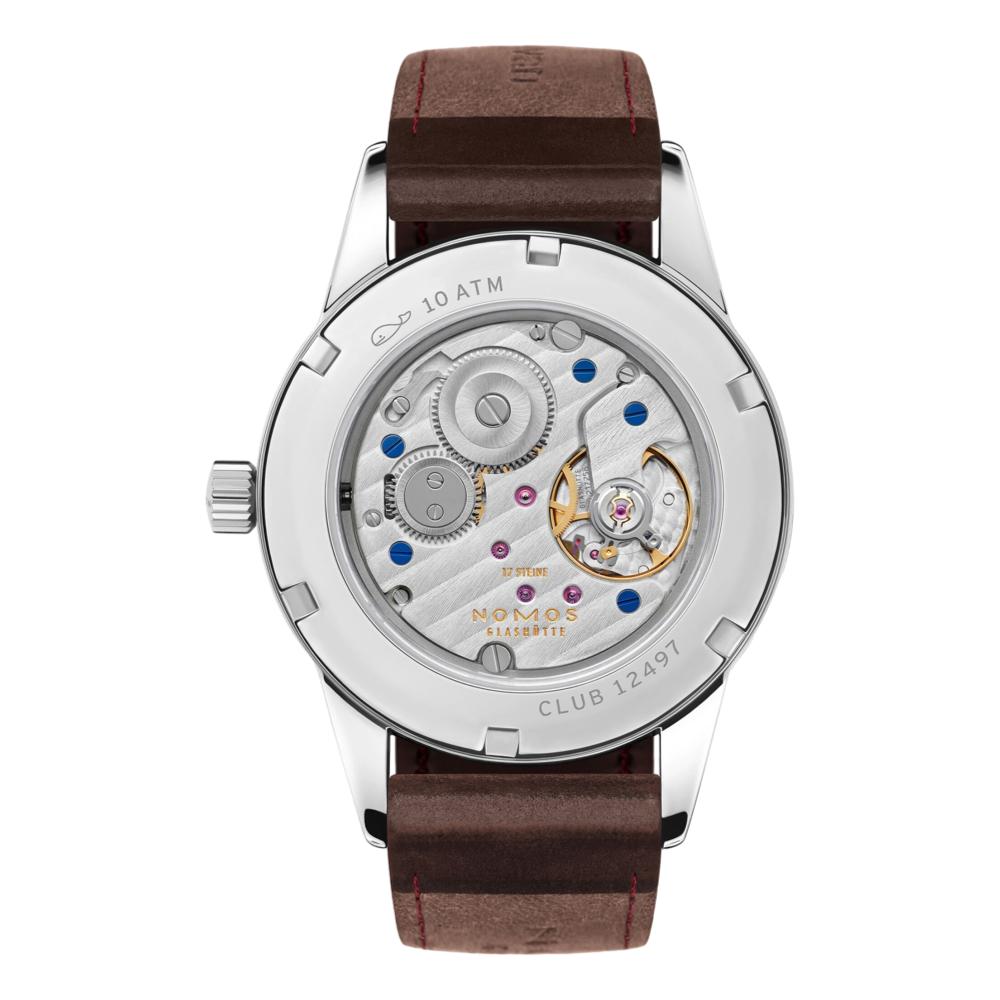 Club White Dial 36mm Sapphire Crystal Glass Back